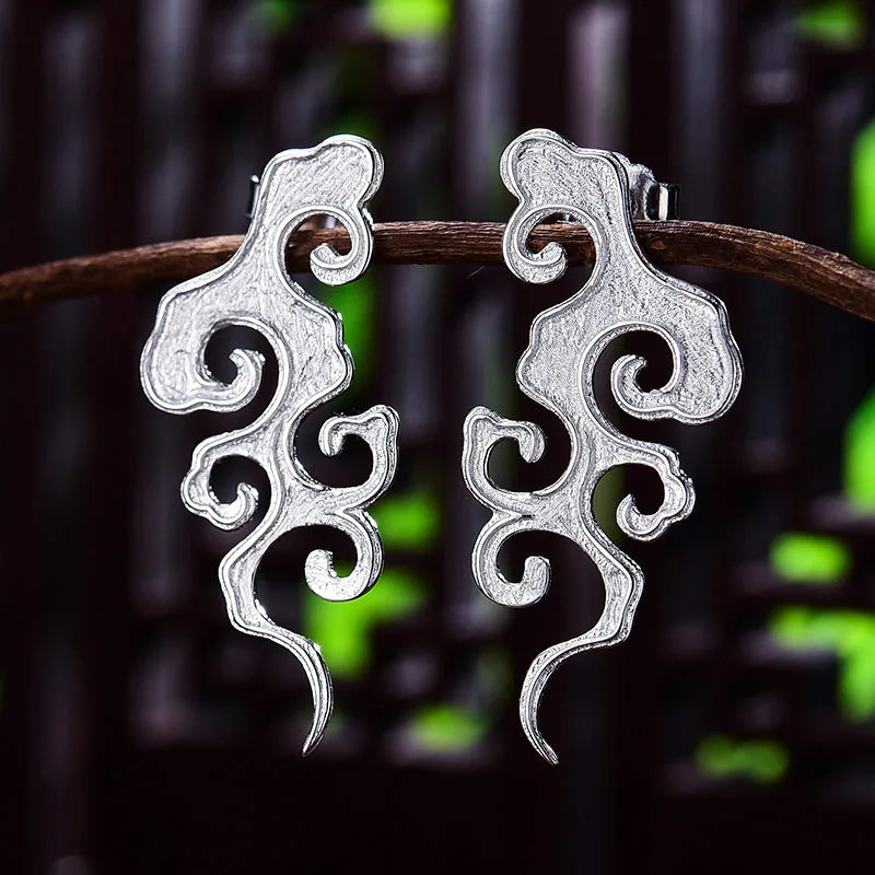 Sunset Cloud Dangle Earrings