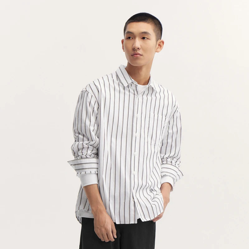 Classic Striped Long Sleeve Shirt