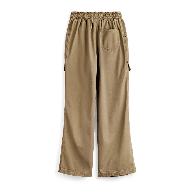 Cargo Style Pants with Drawstring