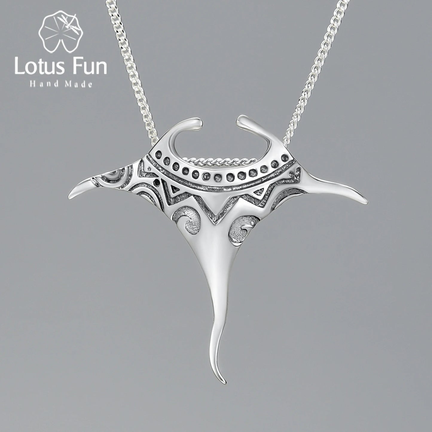 Manta Ray Fish Pendant