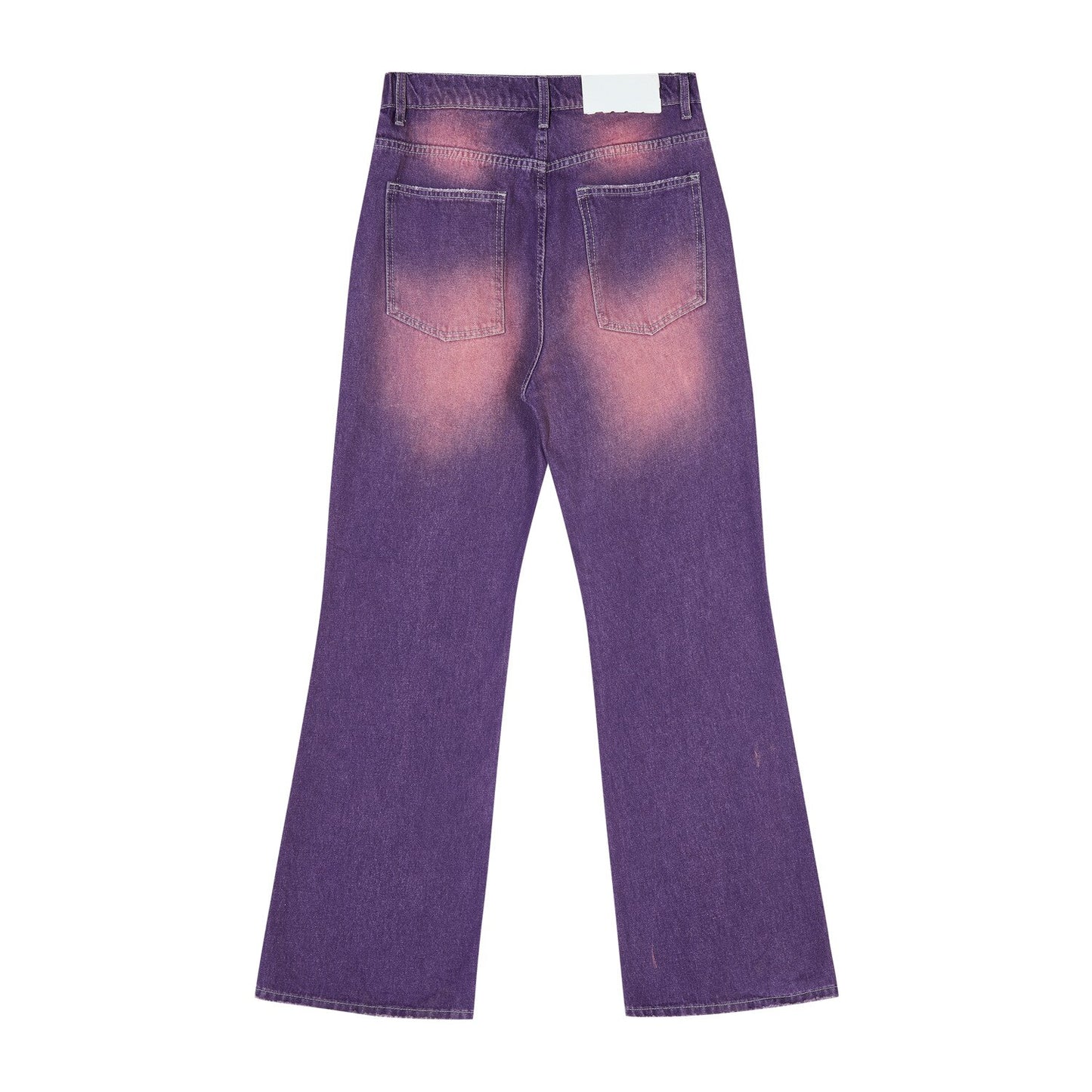 MADE EXTREME Purple Y2k Hombre Jeans