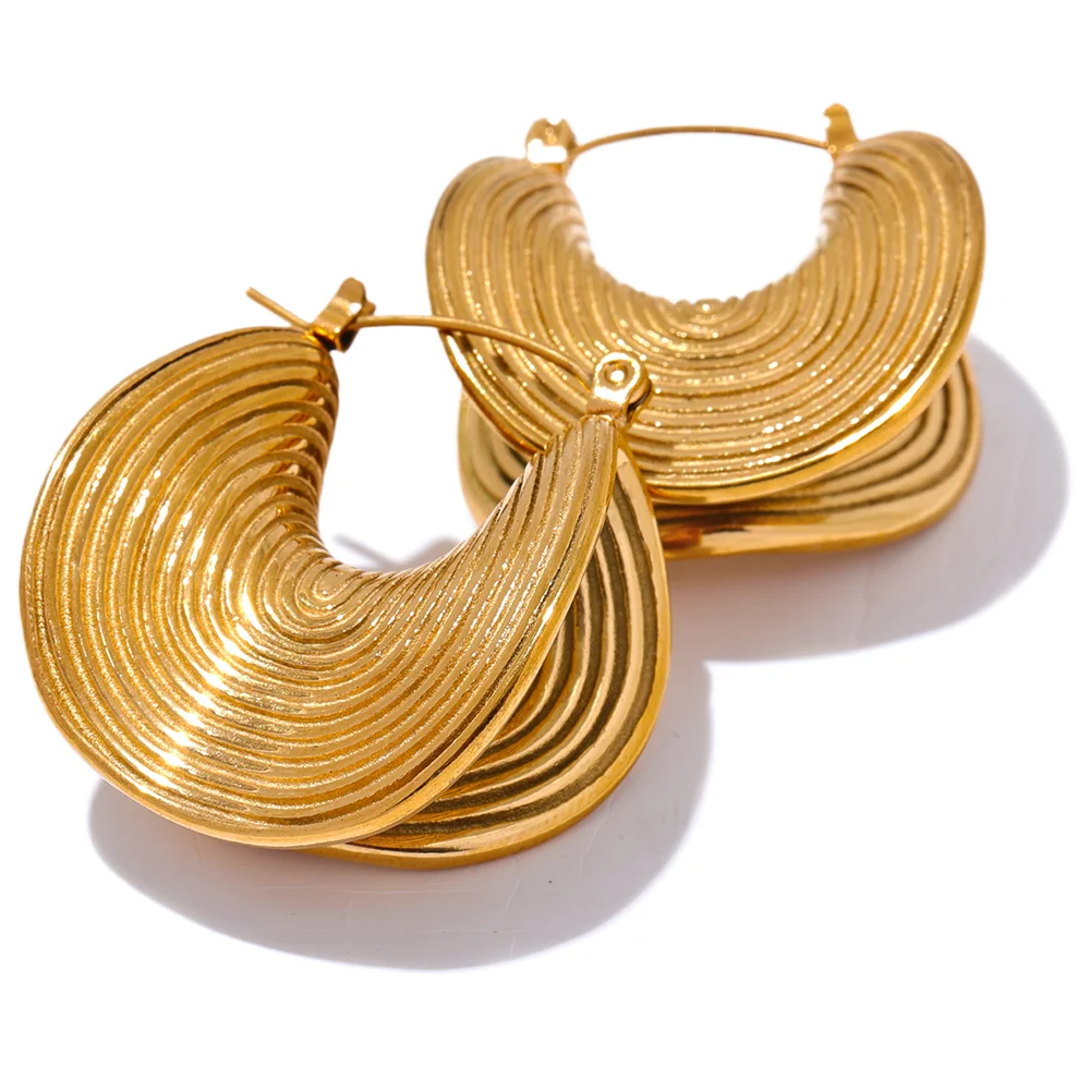 Geometric Statement Earrings