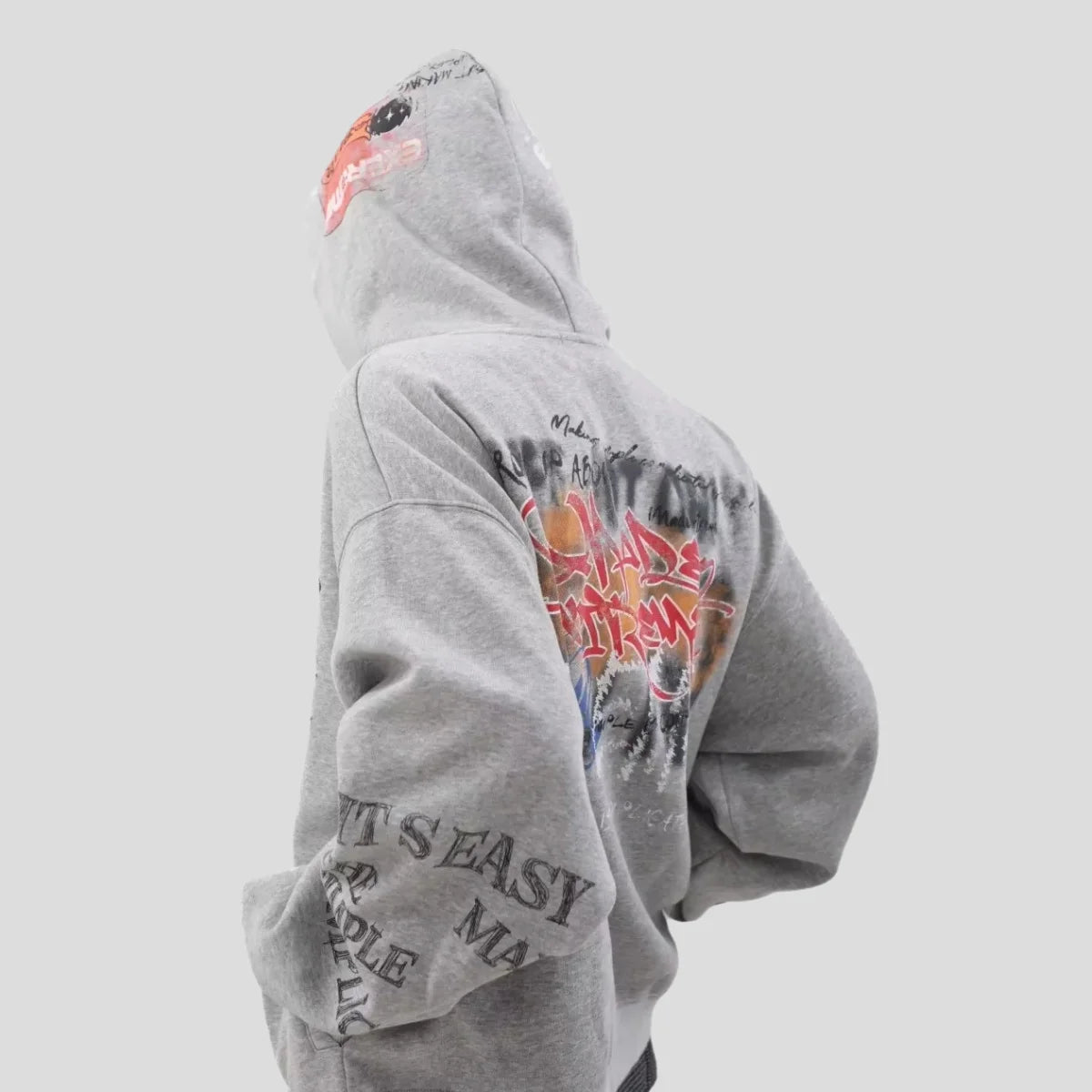 High Street Graffiti Hoodie