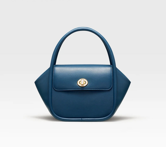 Luxury Leather Gold Detail HANDBAG