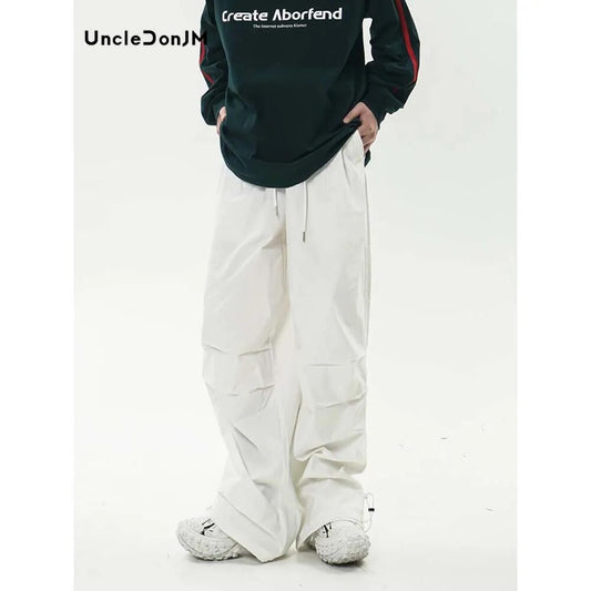 UncleDonJM Drawstring Baggy Pants