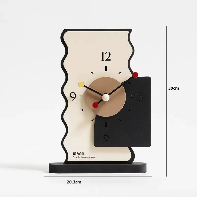 Nordic Style Clock Creative Desktop Watch