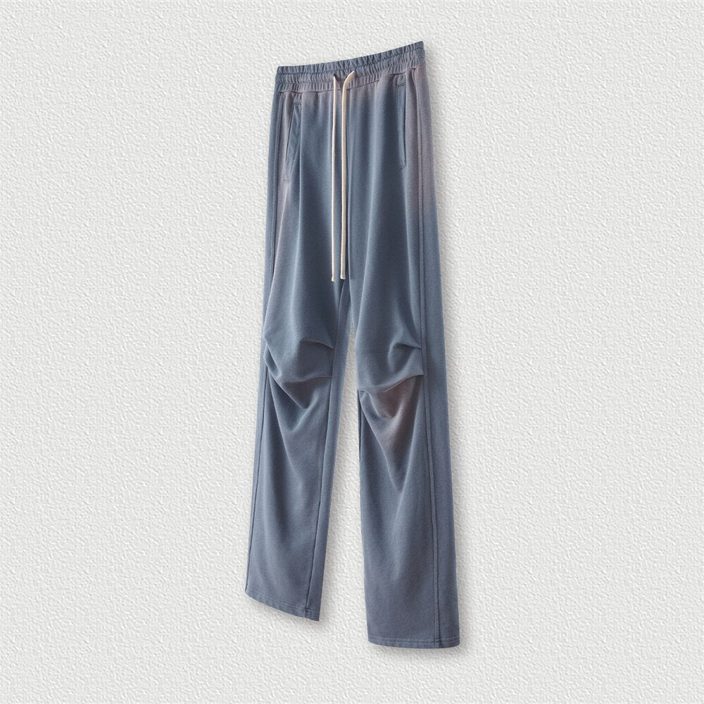 ZODF Monkey Washed Gradient Oversized Casual Pants