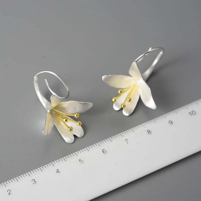 Flower Dangle Earrings