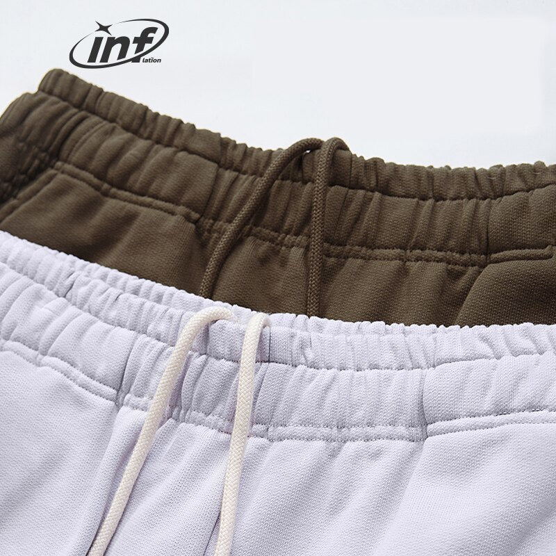 Stacked Heavy Weight Wide Leg Sweatpants