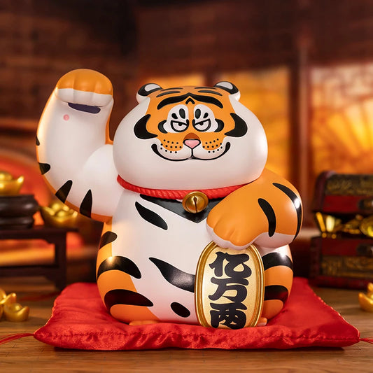 Chubby Tiger Collectible Toy Desktop Decoration