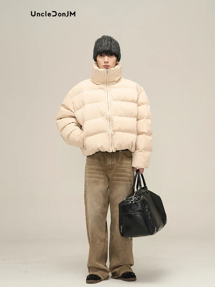 Pleated Puffer Jacket