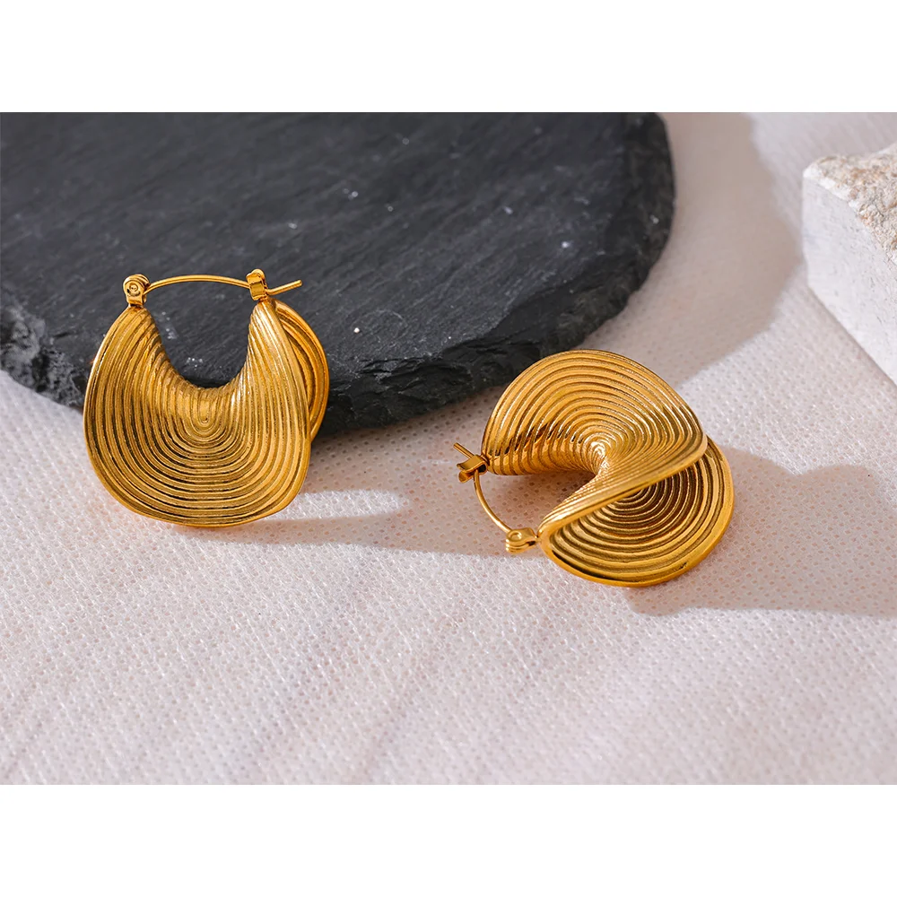 Geometric Statement Earrings