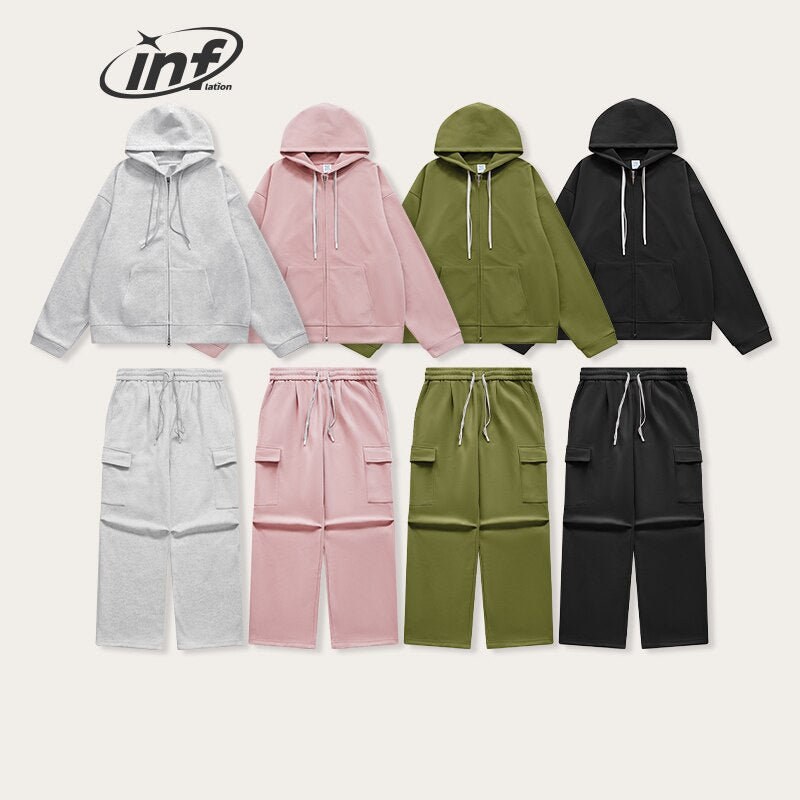 INFLATION Cargo Pant and Hooded Jacket Set