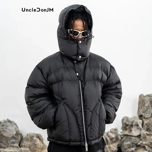 R69 Cotton Padded Hooded Puffer Jacket