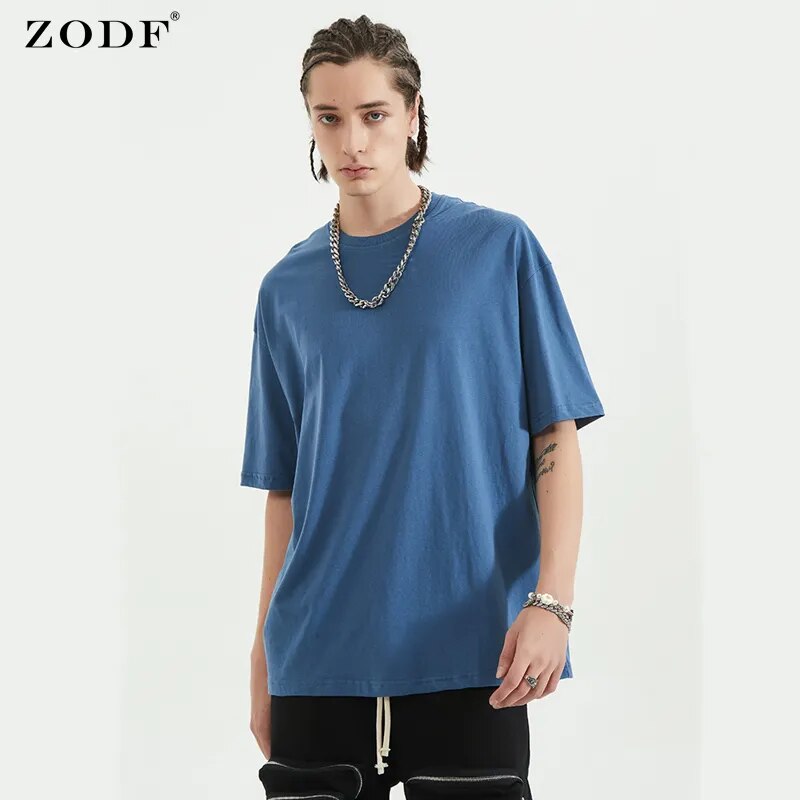 ZODF Basic Solid Cotton T-Shirts