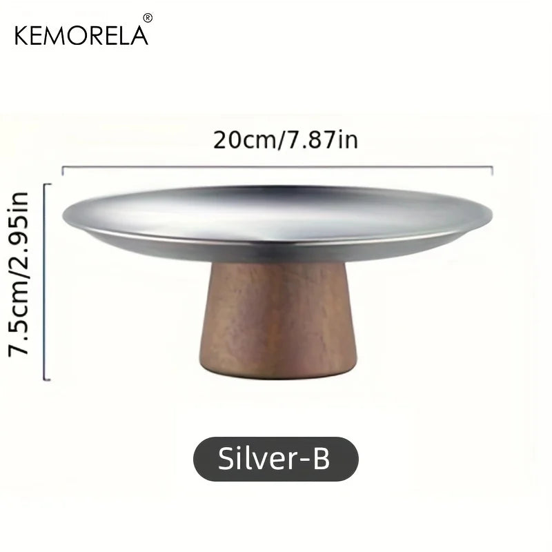 Stainless Steel Dessert Plate