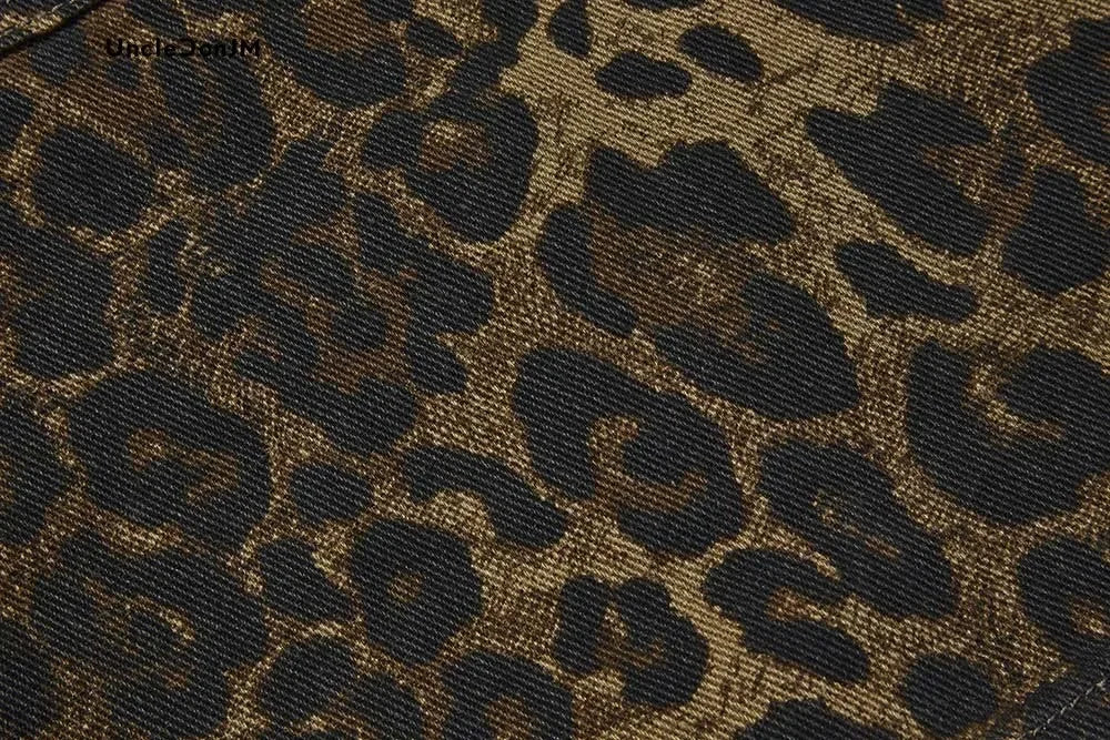 Leopard Cargo Pants