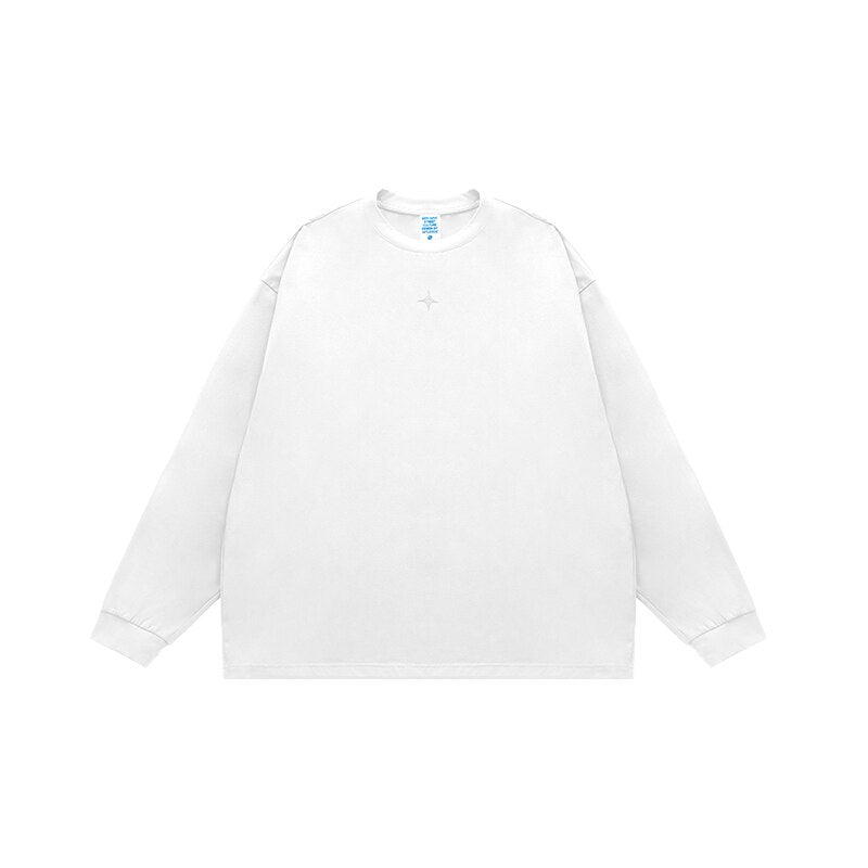 INFALTION Outdoor Quick Dry Long Sleeve T-Shirts Oversized