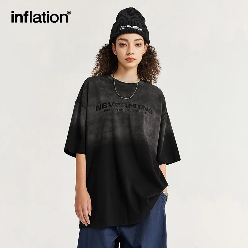 INFLATION Nevermind Vintage Washed Oversized T-shirt