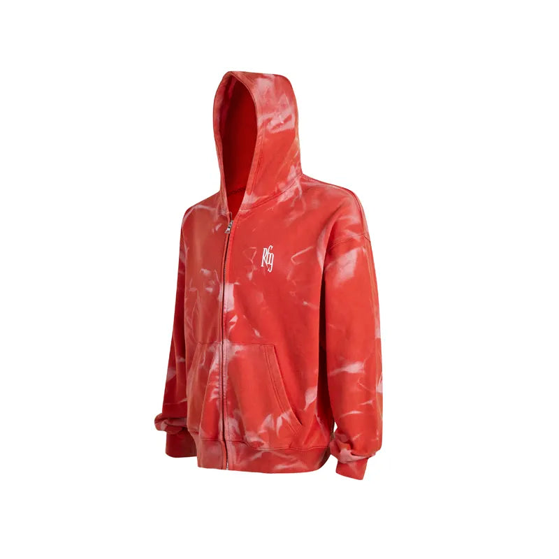 R69 Gradient Zip Up Hoodie