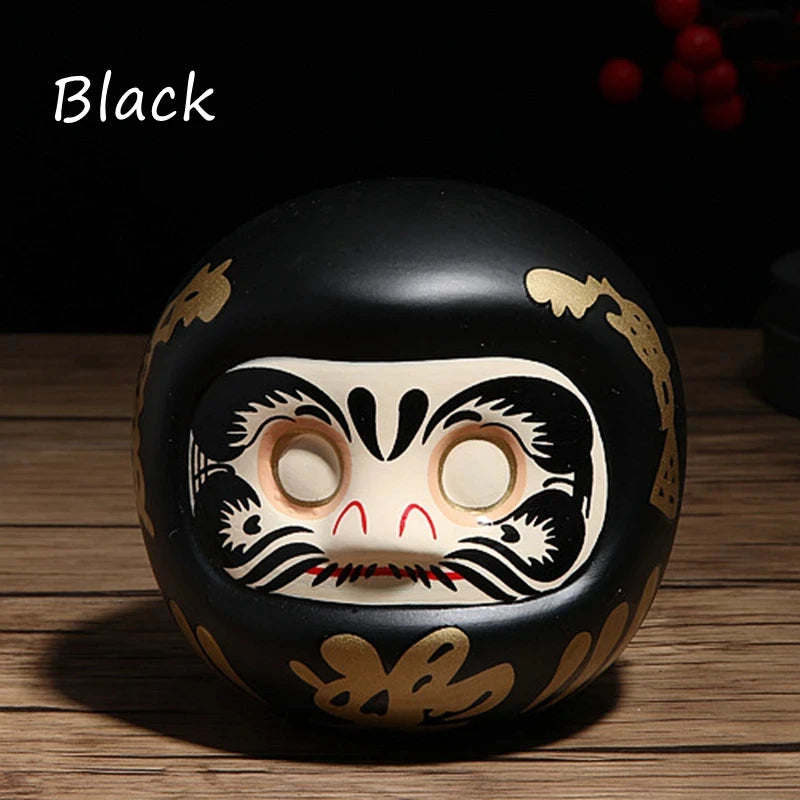 Japanese Ceramic Daruma Statue