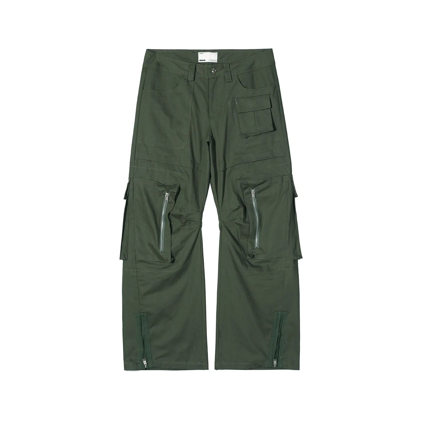 R69 multi-pocket wide-leg Cargo Pants