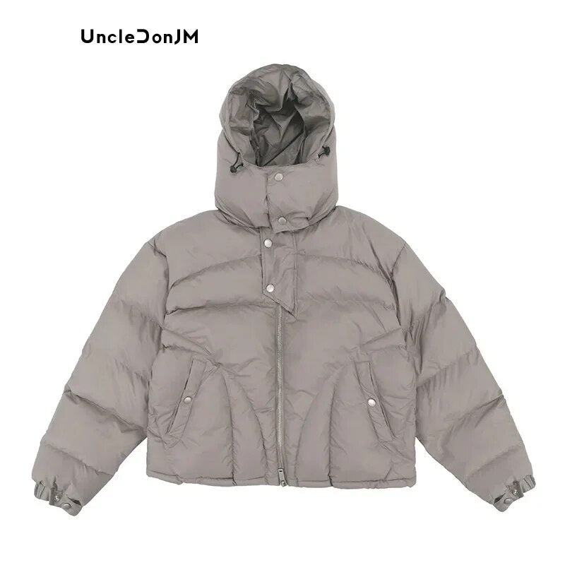 R69 Cotton Padded Hooded Puffer Jacket