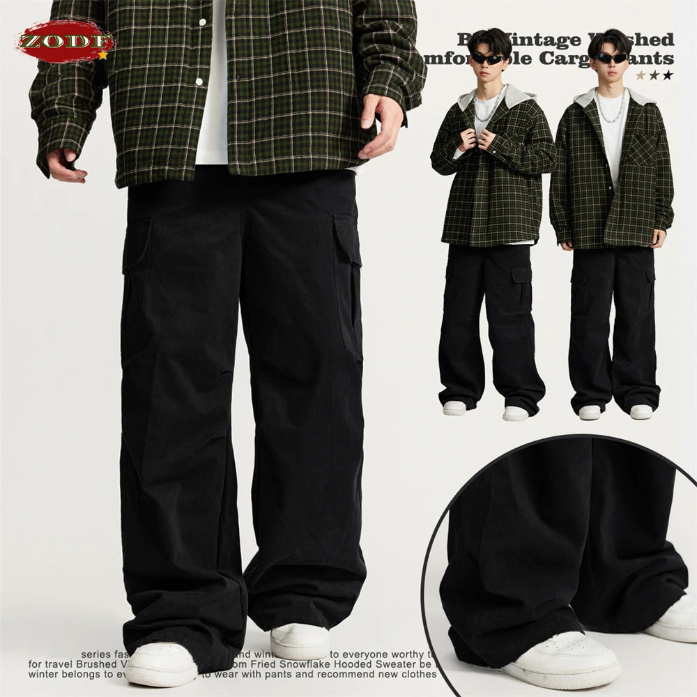 ZODF Cotton Cargo Pants