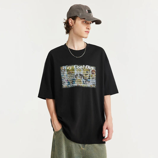 INFLATION Way Cool Day Graphic Oversized T-shirt