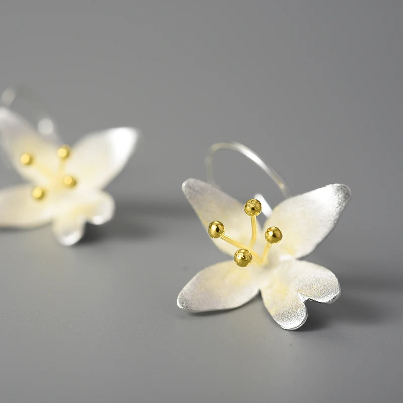 Flower Dangle Earrings