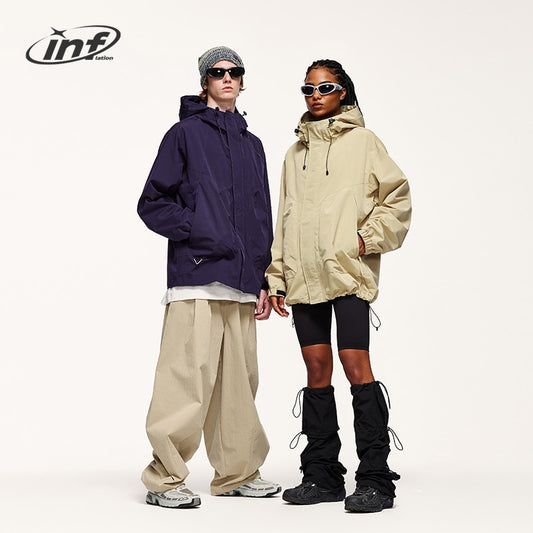 INFLATION Oversized Windbreaker Outdoor Softshell Jacket