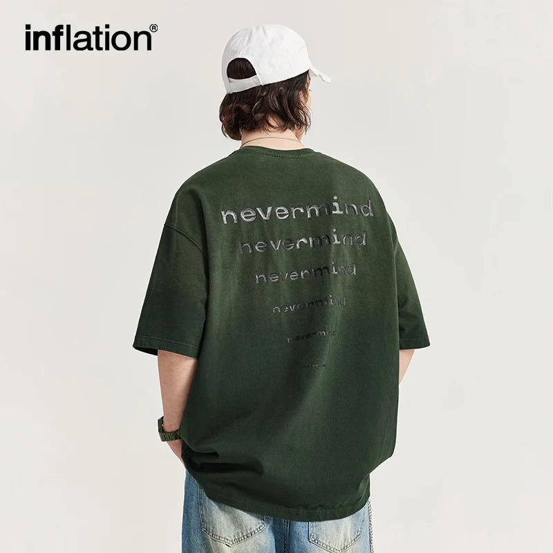 INFLATION Nevermind Vintage Washed Oversized T-shirt