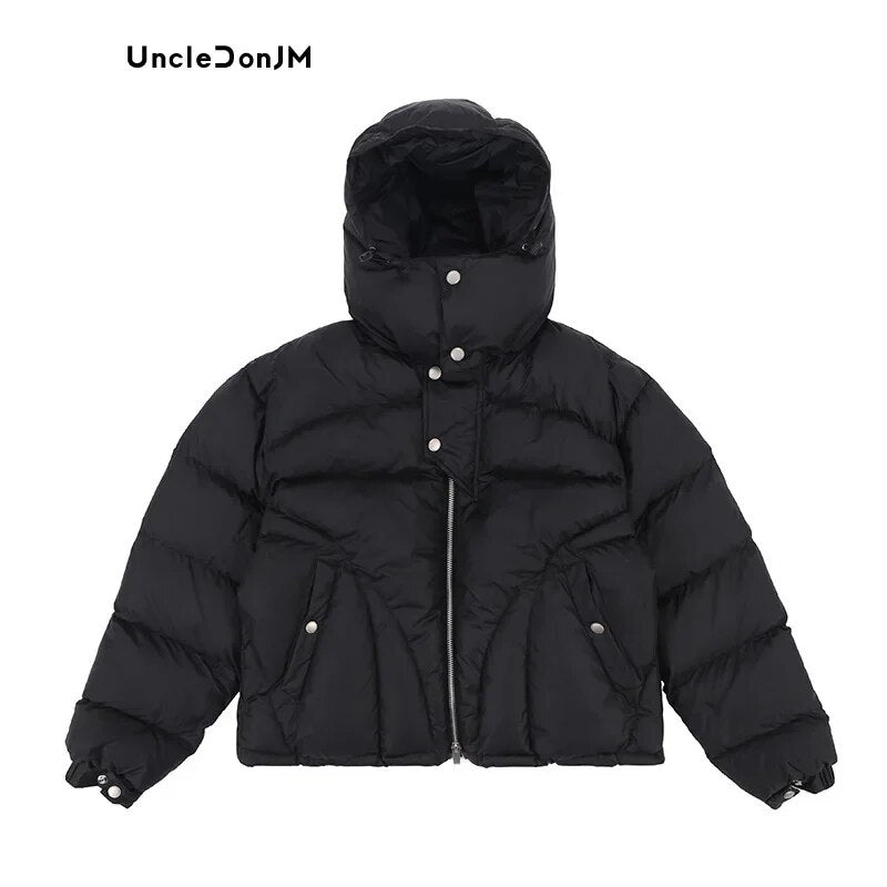 R69 Cotton Padded Hooded Puffer Jacket