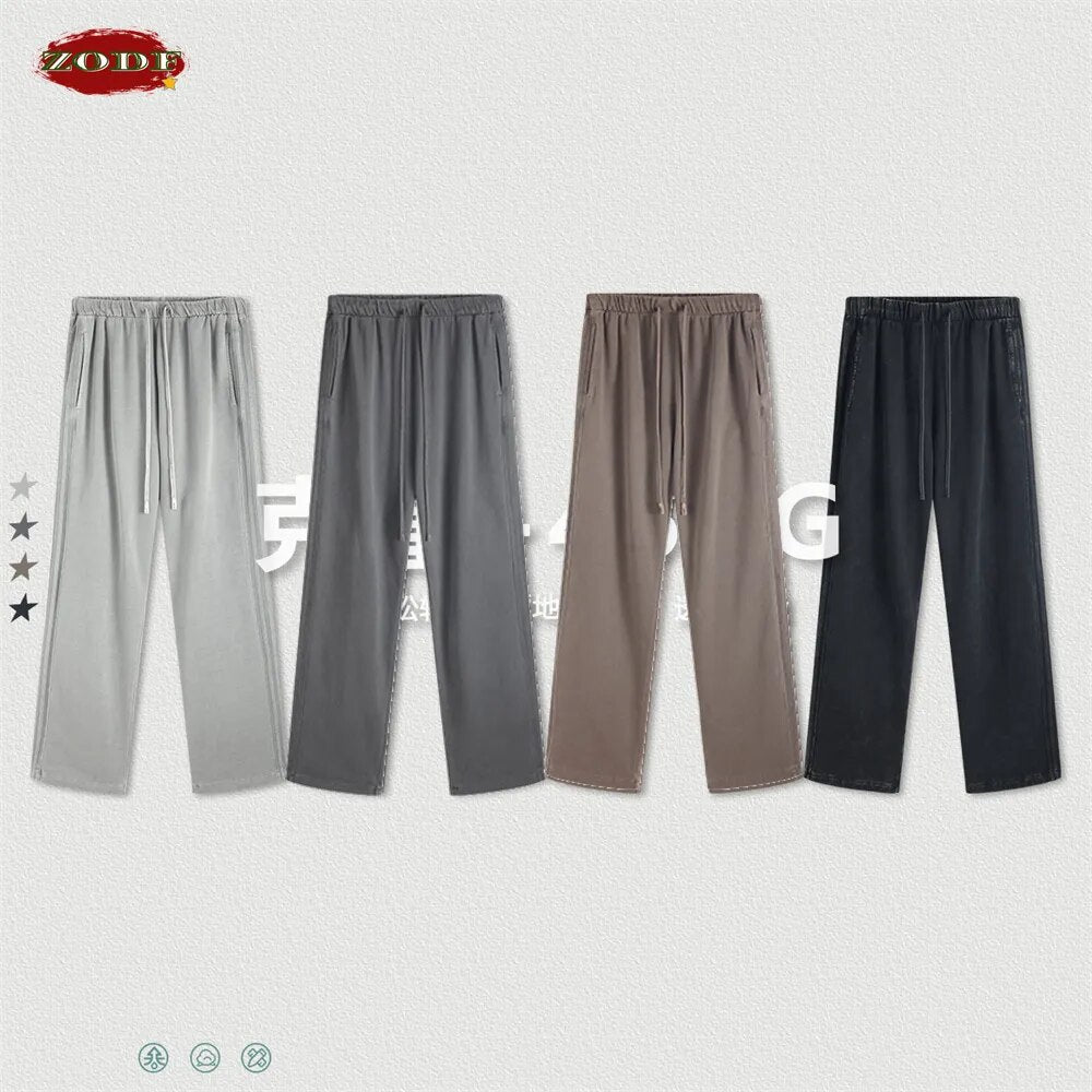 ZODF Washed High Street Oversized Sweatpants