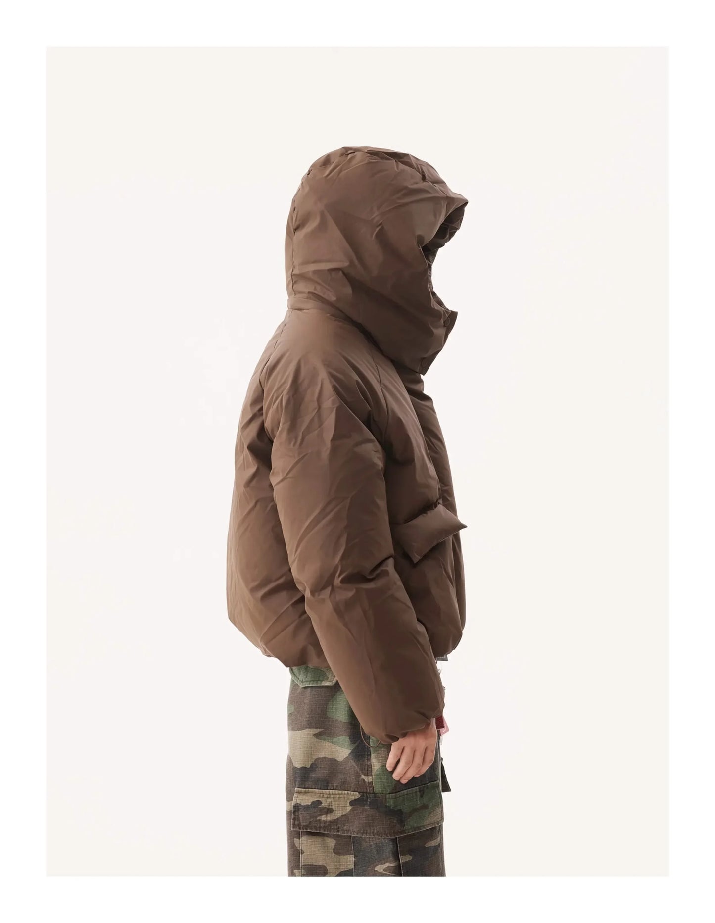 Removable Hat Thickened Short Cotton-padded Bread Jacket