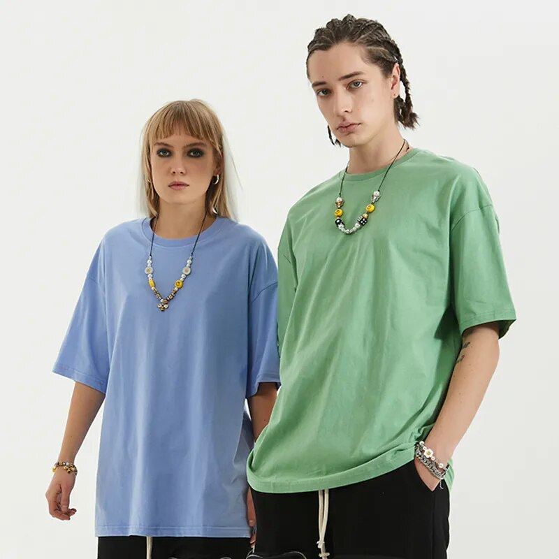 ZODF Basic Solid Cotton T-Shirts