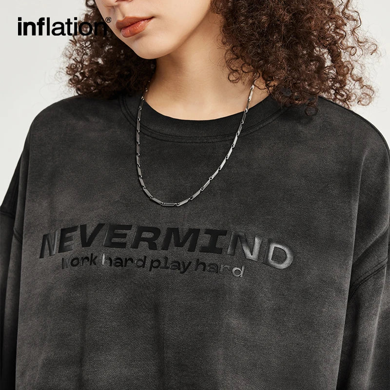 INFLATION Nevermind Vintage Washed Oversized T-shirt