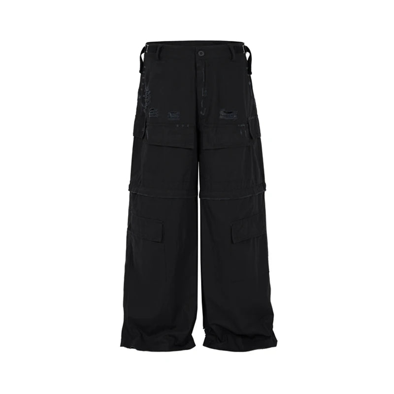 Detachable Baggy Cargo Pants