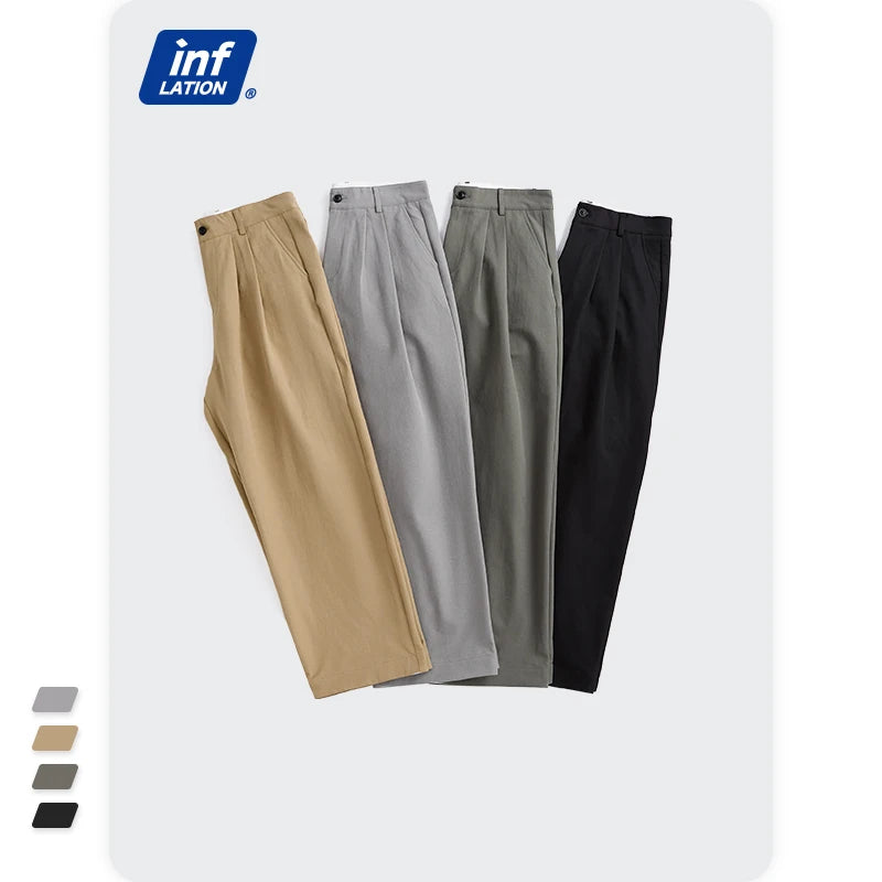 INFLATION Straight Leg Trousers