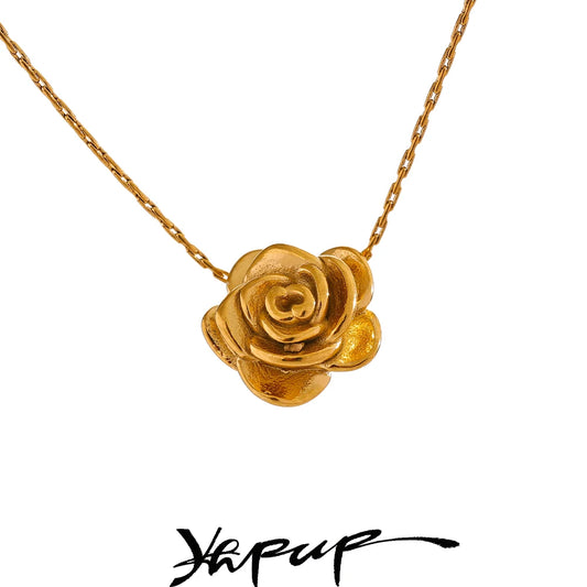 Stereoscopic Flower Pendant