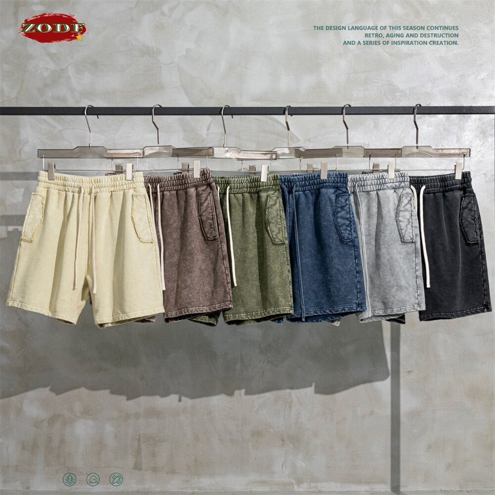 ZODF Washed Batik Shorts