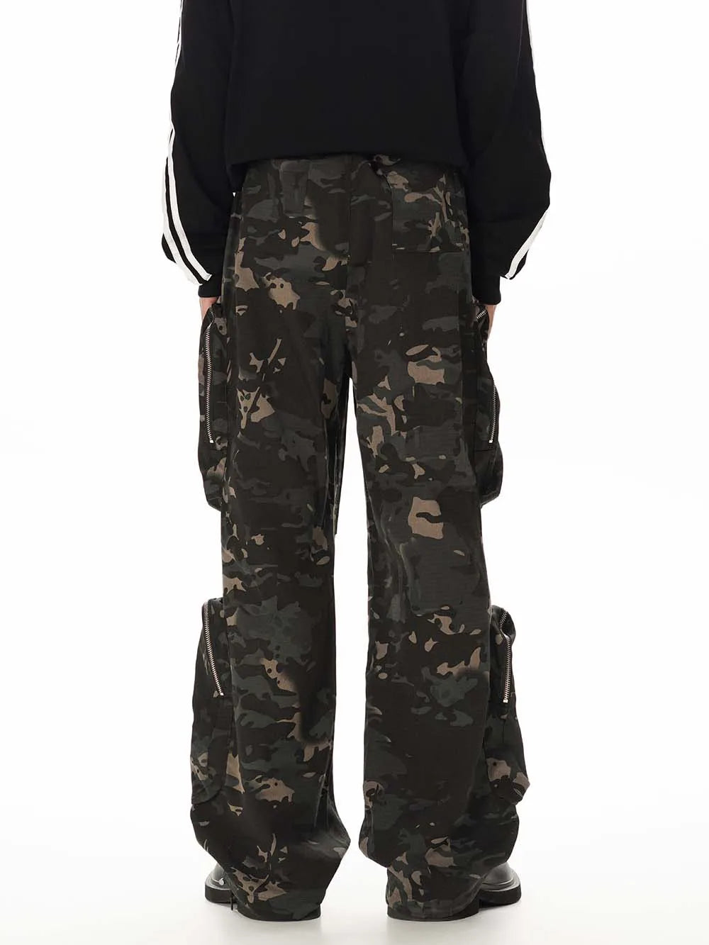 Camouflage Tooling Multi-pocket Tactical Pants