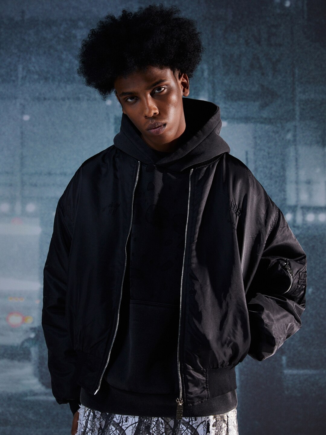 Techwear 2024 bomber jacket