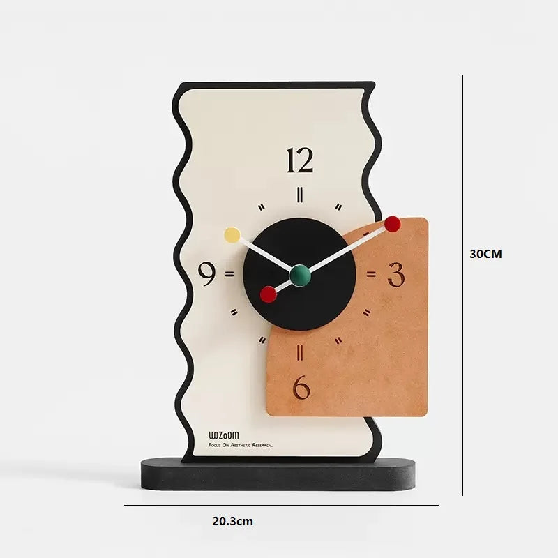 Nordic Style Clock Creative Desktop Watch