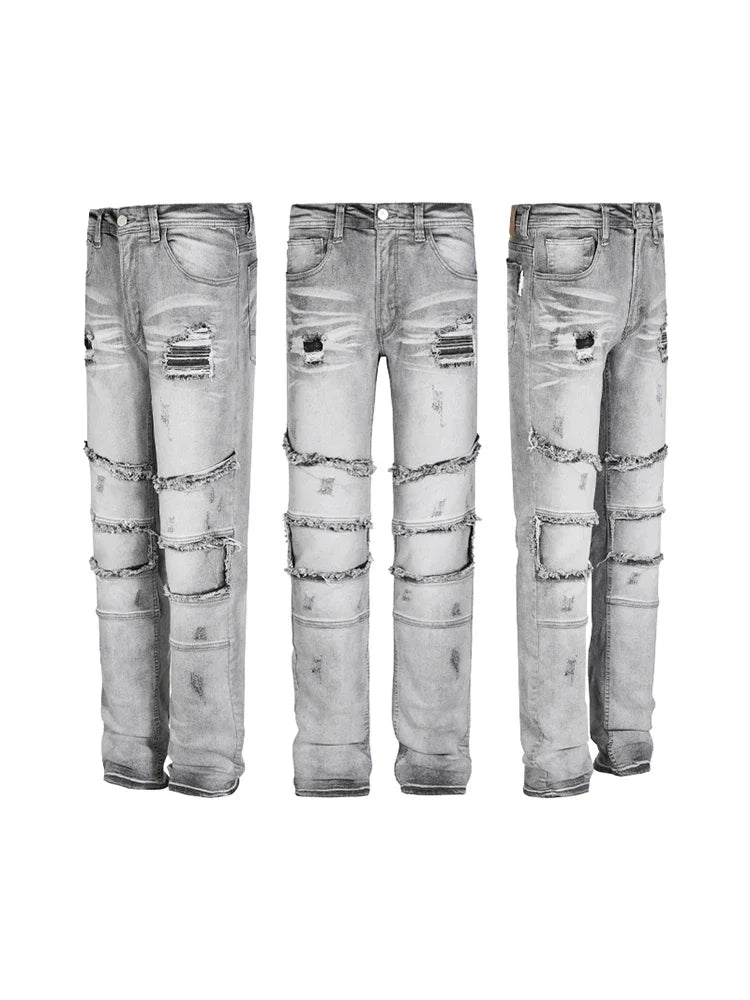 R69 Washed Vintage Raw Jeans