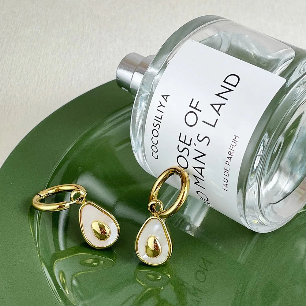 Avocado Drop Earrings