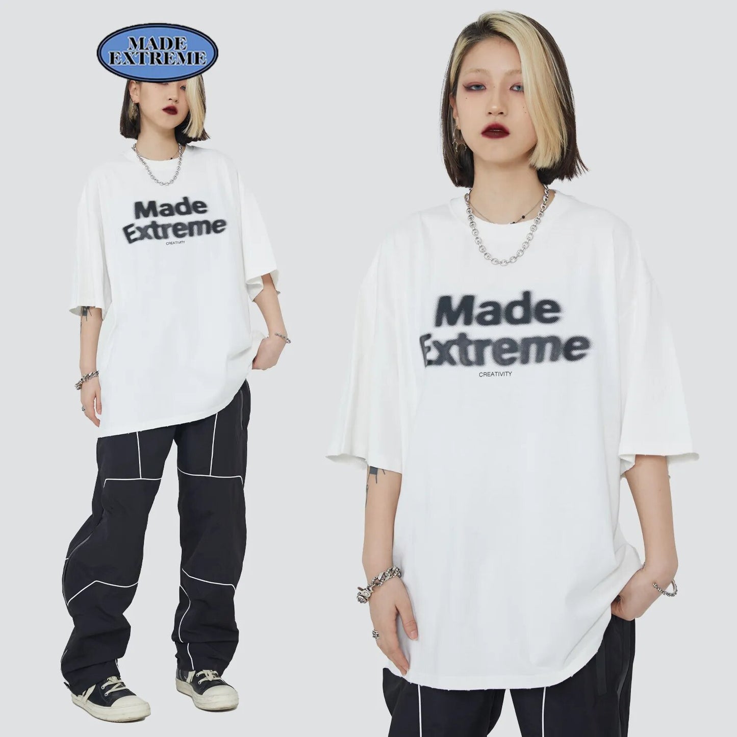 Made Extreme oversized graphic T-shirt