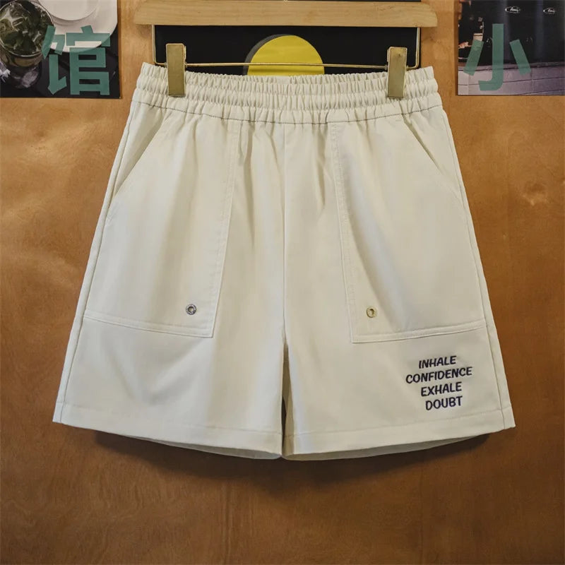 Vintage Style Loose Outdoor Cargo Shorts