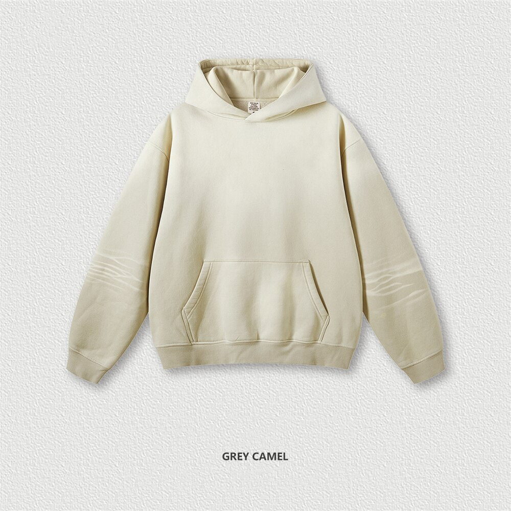 ZODF Gradient Moneky Washed Hoodies