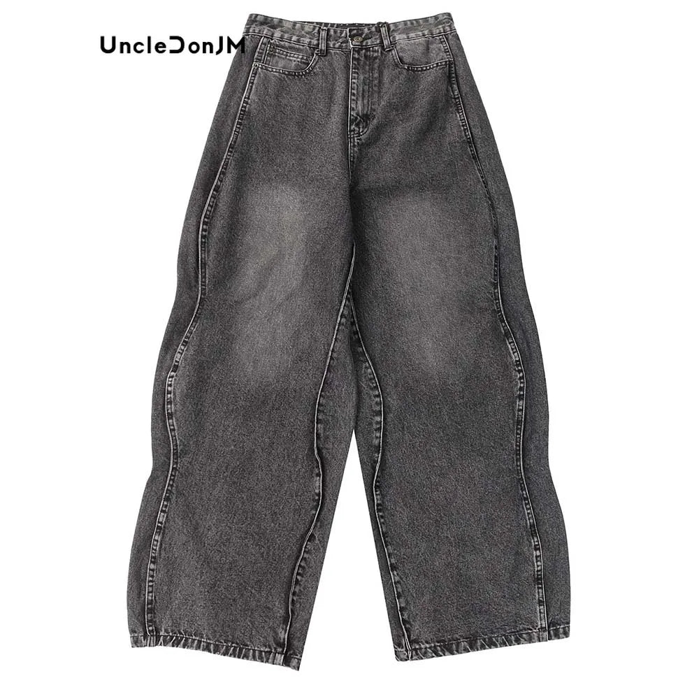 Oversize Wave Baggy Jeans